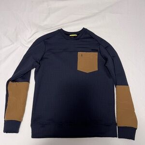 PEARL iZUMi grid fleece crew